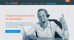 Desktop Screenshot of hubdialer.com